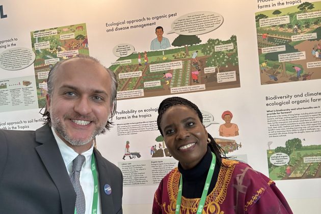 Alex Pawlowski Representing Farm To Plate At GFFA Conference In Berlin